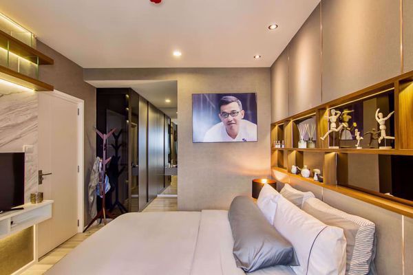 รูปภาพ 2 ห้องนอน Condo ในโครงการ The Key Sathorn-Charoenraj Bang Kho Laem District C07565