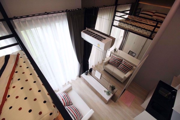 รูปภาพ 1 bed Duplex in Noble Revolve Ratchada 2 Huai Khwang Sub District D10506