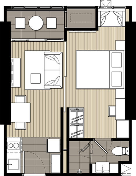 Picture of 1 bed Condo in Ashton Chula - Silom Mahaphruettharam Sub District C014579