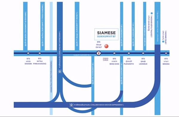 รูปภาพ 1 ห้อง Duplex in Siamese Sukhumvit 87 Phrakhanong District D015033