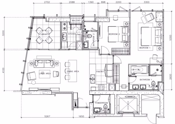 Picture of 2 bed Condo in BEATNIQ Sukhumvit 32 Khlongtan Sub District C017197