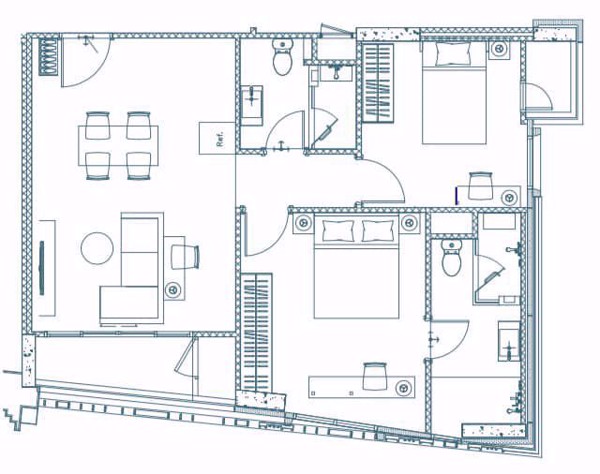 รูปภาพ 2 ห้องนอน คอนโด ในโครงการ Maestro 39 เขตวัฒนา แขวงคลองเตยเหนือ C018230